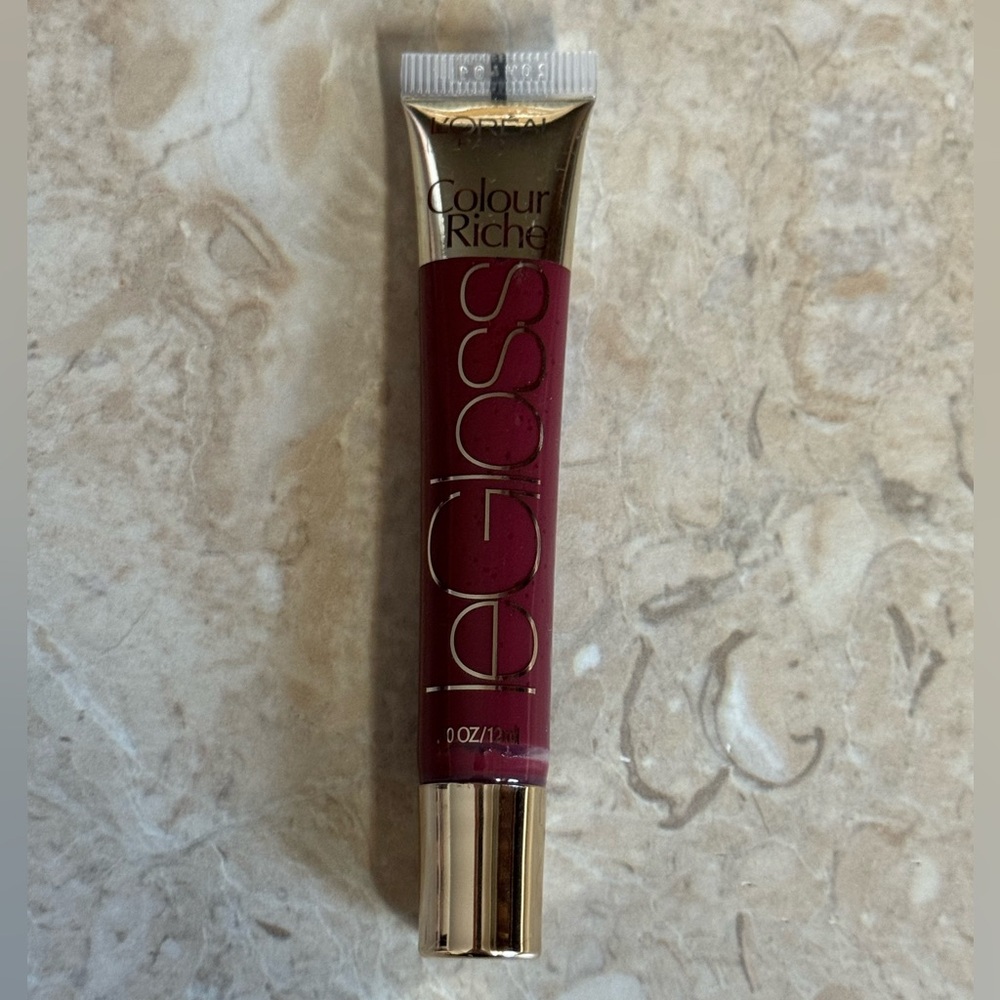 L'Oreal Paris Colour Riche Le Gloss Deep Pink Lip Gloss Mystic Mauve New - Picture 3 of 3
